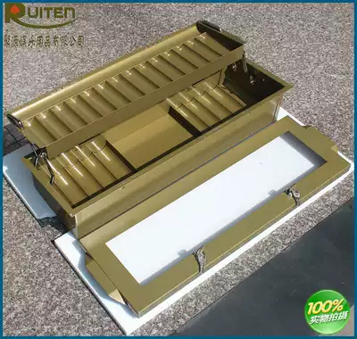 Double-layer large chip plate for baccarat table. Texas Hold'em chip box can hold 1500p or more with round grid