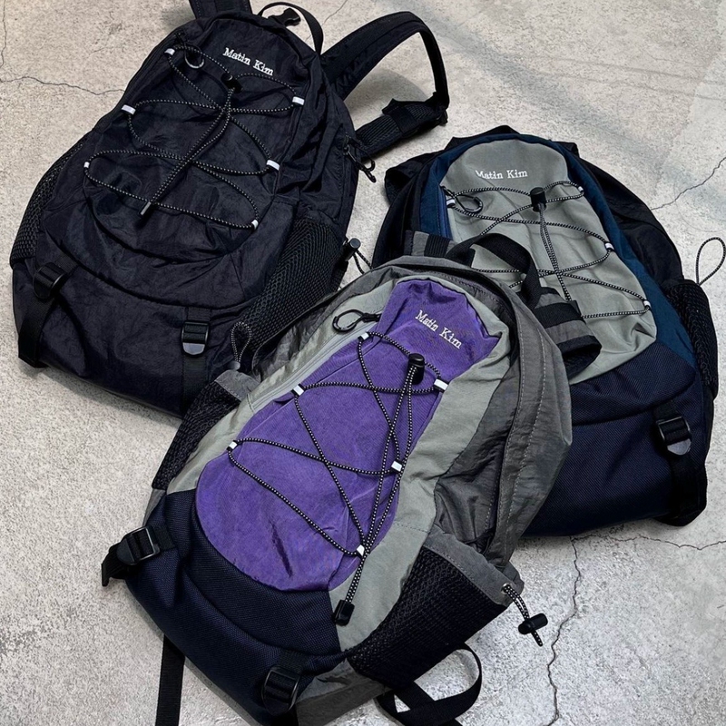 Korean Matin Kim Backpack 2025 New Model Sports Outdoor Mountaineering Travel Drawstring Student School Bag Korean Matin Kim Backpack 2025 New Model Sports Outdoor Mountaineering Travel Drawstring Student School Bag