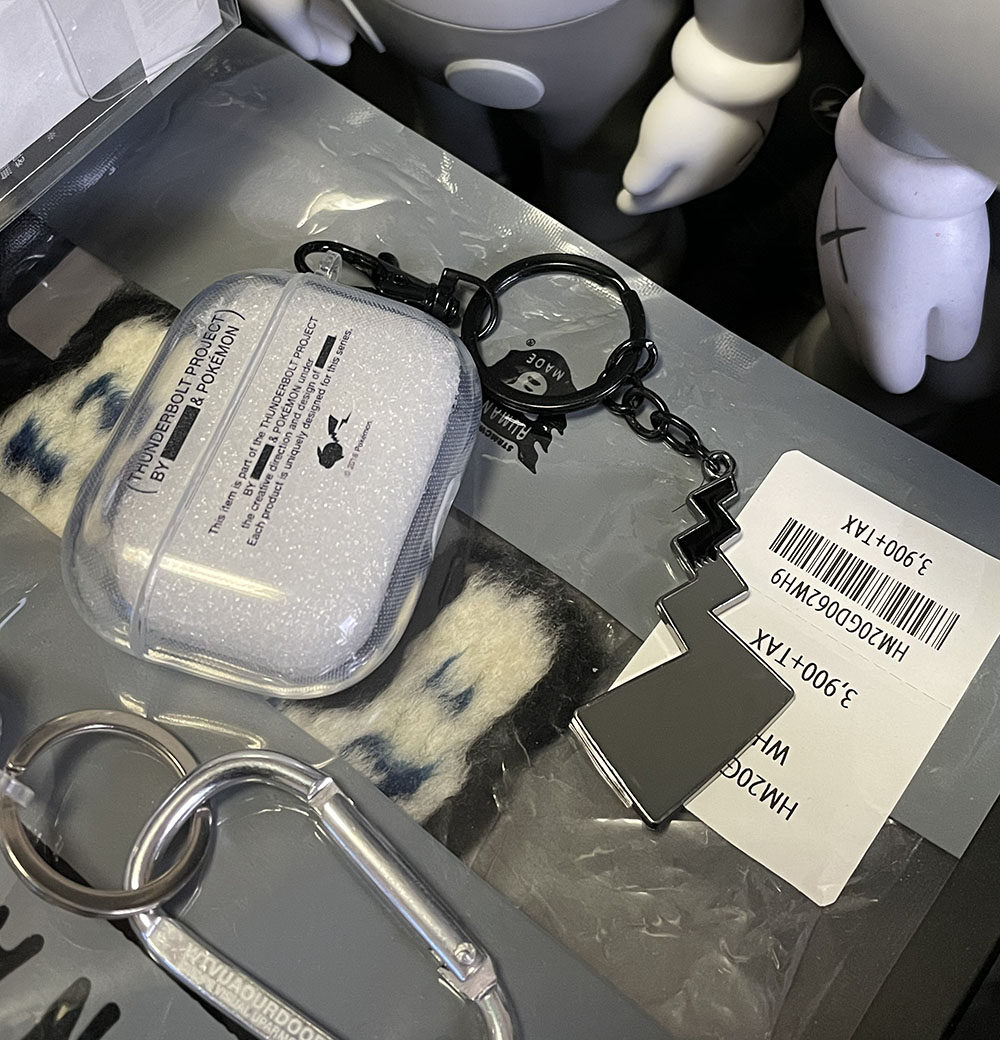 Pikachucins Wind Key Chain Couple Personality Key Clasp Cute Brief