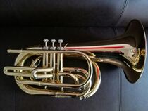 Marching French horn (professional grade) Bb key Marching French horn
