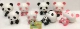 Spot Bandai BANDAI Búp bê Panda chính hãng Panda Đầu nhỏ Trang trí bàn tay nhỏ Không có vỏ và viên nang Tất cả 8 - Capsule Đồ chơi / Búp bê / BJD / Đồ chơi binh sĩ