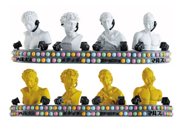 Cậu bé thạch cao Kadokawa Nhật Bản St. George Medici Mars Bust tay xoắn - Capsule Đồ chơi / Búp bê / BJD / Đồ chơi binh sĩ mô hình chibi anime