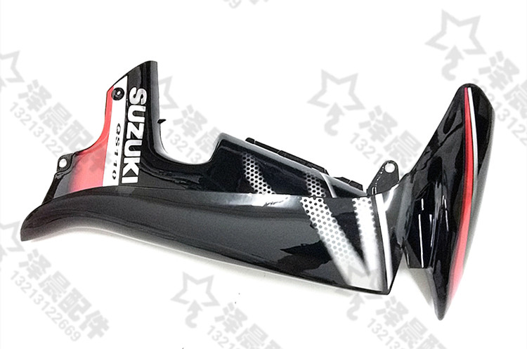 Suzuki cong chùm xe máy đua Chi QS110 kính chắn gió phía trước fender trái và phải kính chắn gió phía trước legging vỏ kính chắn gió moto