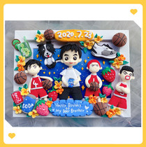 (Light Shadow Handmade) Clay Doll Customized Photo Frame Birthday Wedding Commemorative Gift (Single)