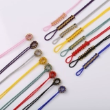 № 72 нефритовая проволока, золотая проволока, плетеная катушка с плоским узлом, полуфабрикат, подвеска, кольцо-подтяжка, ручная работа, сделай сам, материал шнурка для ожерелья