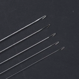 Игла для бисера, сверхдлинные бусины, иголка ручной работы, ожерелье, четки из круглых бусин, крючок для вязания, аксессуары