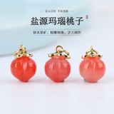 Красная агатовая подвеска, ожерелье, ювелирное украшение, браслет, подарок на день рождения