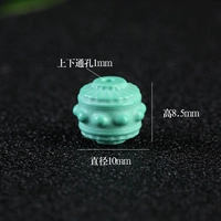 Браслет с одной бусиной, 1 шт, со сквозным отверстием