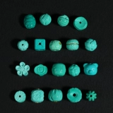 Высокий фарфоровый зеленый имитация бирюзовая страсть Семена Старшая Стволка Грин зеленый тара пиксие кусок бусинки Diy Wenwan Xingyue Magnesite аксессуары