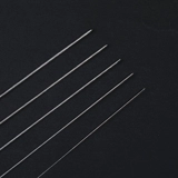 Игла для бисера, сверхдлинные бусины, иголка ручной работы, ожерелье, четки из круглых бусин, крючок для вязания, аксессуары