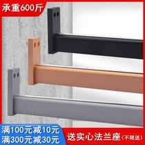 Wardrobe clothes rack top suit square clothes silent non-slip corner wardrobe crossbar cabinet hanging rod hanger support rod