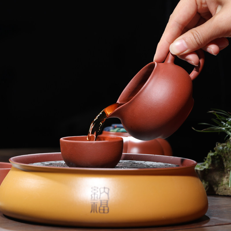 Original Mine Old Purple Zhu Mud Fair Cup Milk Cup Tea Cup Pleasant Purple Sand Cup Tasting Tea Drinking Tea Taoiseware Bottom Tank Clear Tea Sea