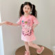 ເດັກຍິງແຂນສັ້ນ T-shirt summer lace ເສື້ອທີເຊີດ