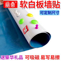 Soft Iron Erasable Whiteboard Film Wall Appliable Magnetic Material Writing Drawing Board Home Children Teaching Aids Teaching Graffiti