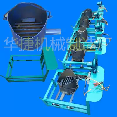 Fully automatic old popcorn machine rack hand-cranked electric popcorn machine rack cannon puffed liquefied gas coal