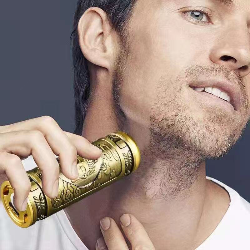 Electric Shaver for Men, Rechargeable Portable Mini Car-Mounted Beard Trimmer, High-End Fully Automatic Razor