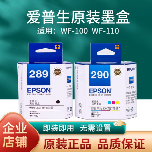 Epson, оригинальный принтер, картридж, чернила, 110, T289, T290
