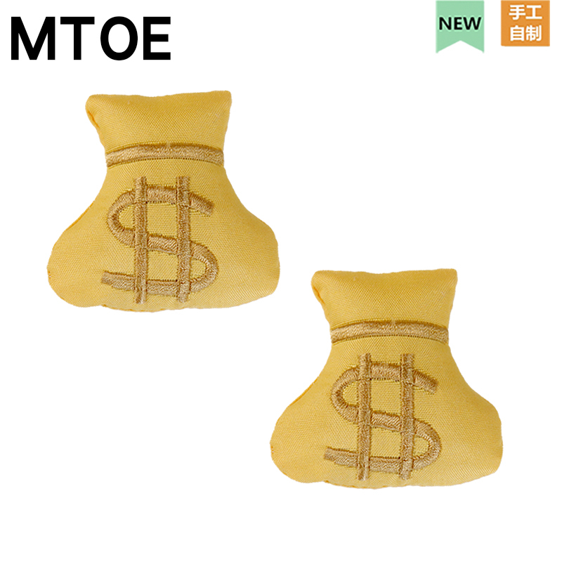 Mtoe Doll Money Bag Crocs Shoe Accessories DIY Shoe Charms Creative Personalized Accessories Shoe Decorations Shoelace Charms