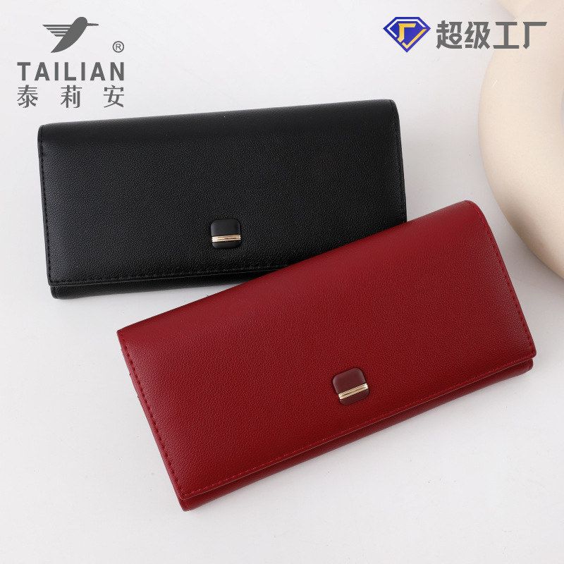 Classic Cross-Border Eastern European Large-Capacity Women's Wallet Бумажник Talian Long Wallet Wallet