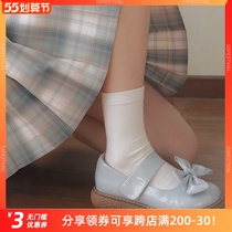 First edition of the day Faculty Girl JK socks Spring and fall calf socks All cotton students Silo Socks Uniform Over Kneecap