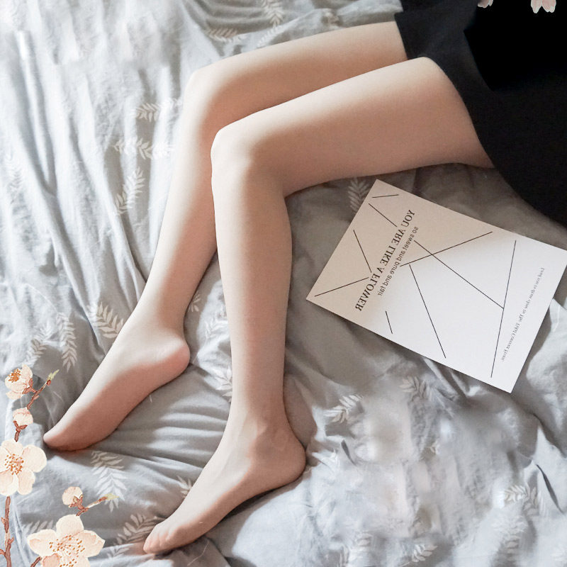 The first edition of the Aesthetic Muscle Arbitrary Cut Silk Stockings Matt 6D Thin section Women's natural expats white Velvet pants Sox Sox Summer