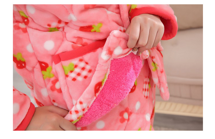 Đồ ngủ mùa đông phụ nữ san hô lông cừu bộ đồ ngủ flannel dịch vụ nhà dày lên trung niên dài tay mùa thu và bộ đồ mùa đông những kiểu đồ bộ đẹp