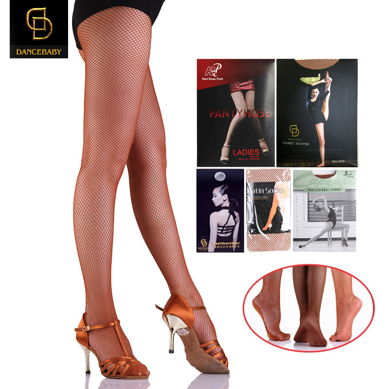 Latin Dance Network Sox Sox Sox Latin dance shoes assorted Latin dance suit accessories Lean Caramel Performance Contest