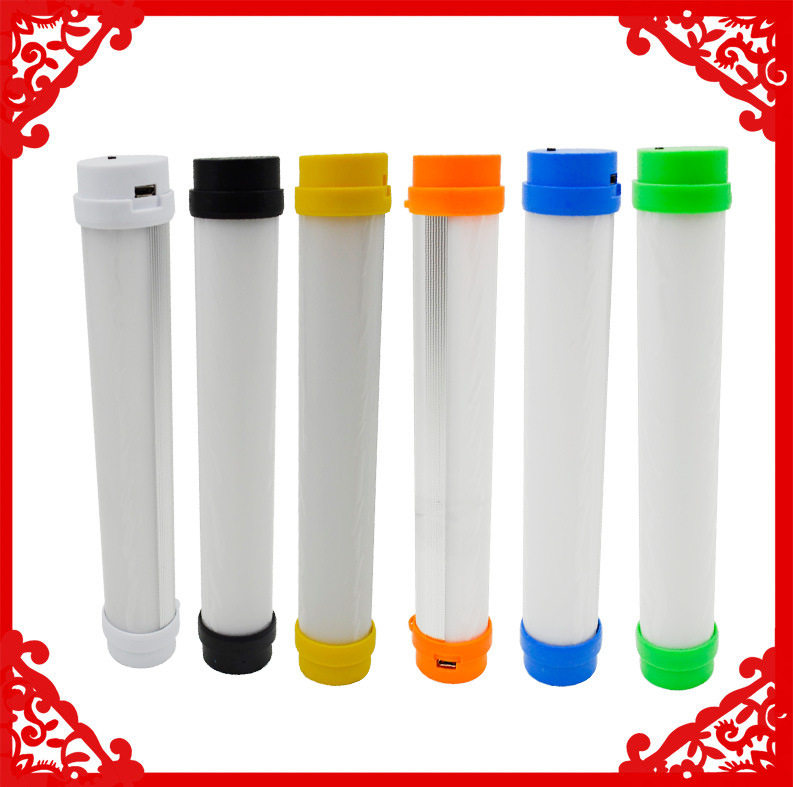 LED with magnet magnet magnet strip lithium battery emergency lighting lamps USB charging night market stall outdoor lighting