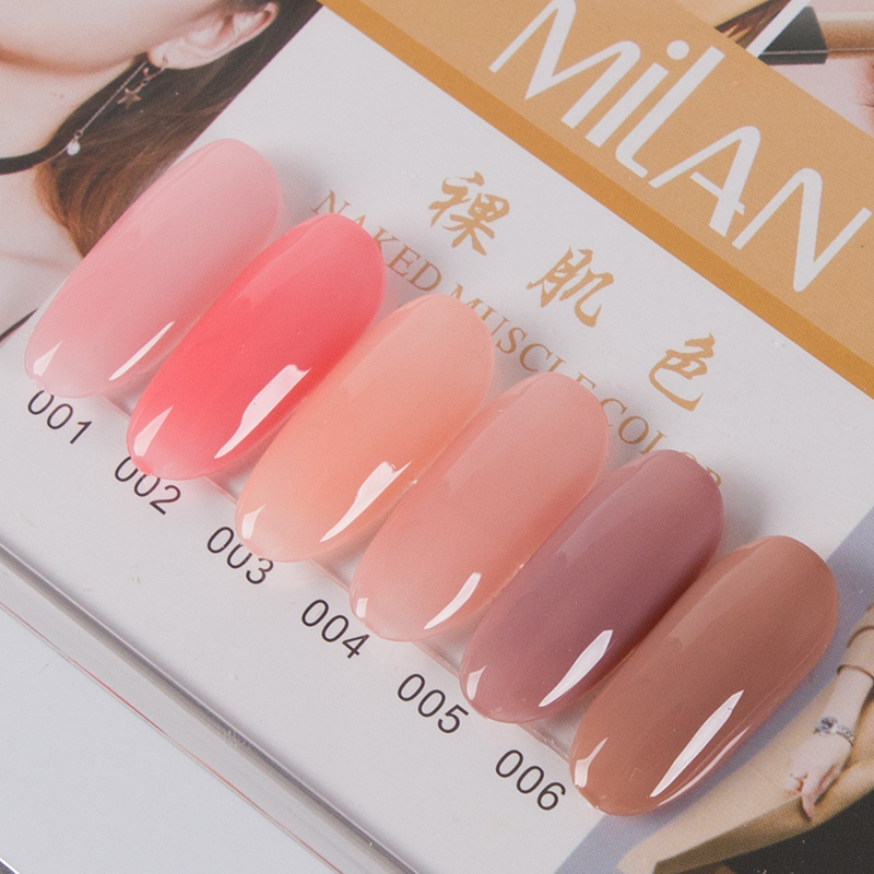 Nail shop transparent skin color nail oil glue Naked pink jelly color Ice transparent healthy pink flesh color light therapy glue 2020