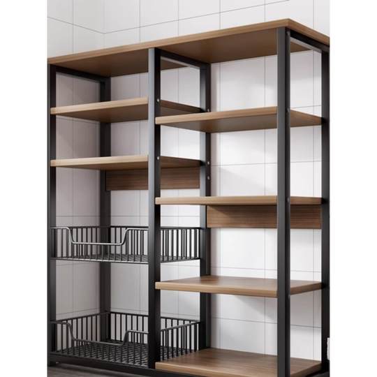 Multi-layer storage rack shelf floor-standing debris rack display rack household balcony kitchen multi-function storage rack