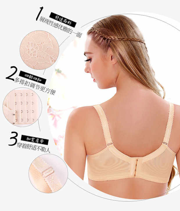 Không có vòng thép thoải mái tập hợp ống top bra chống ánh sáng điều chỉnh kiểu quấn ngực dày cup ngực nhỏ thoáng khí đồ lót nữ - Strapless Bras đồ lót