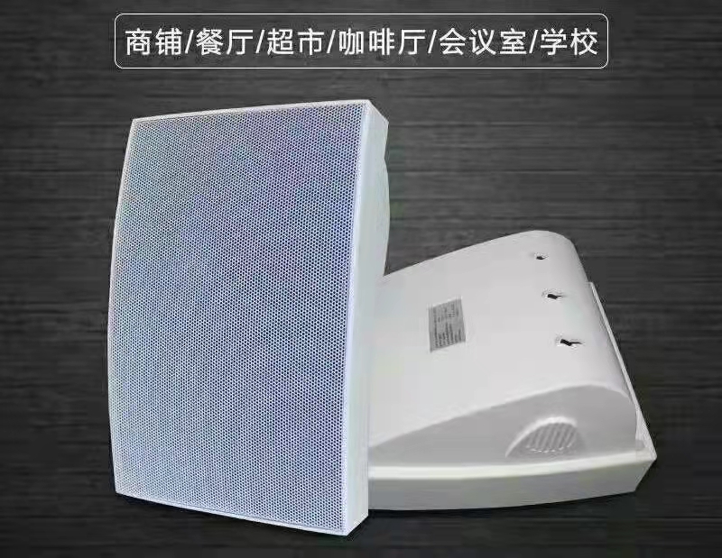 Wall-mounted Sound Classroom Broadcast Supermarket Dining Room Shop Background Music Speaker Horn Public Broadcasting Wall-mounted Horn