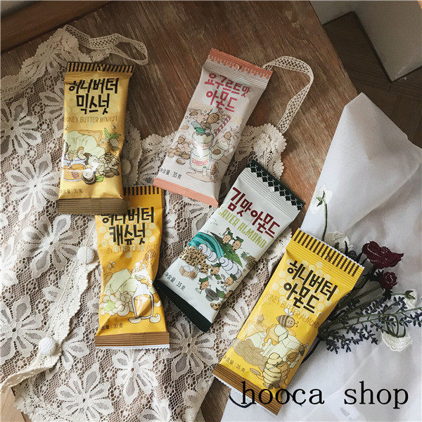 South Korea Imports Snacks Tom Farm Honey Cream Sea Tundra Yogurt Smears Lentil Mixed Nuts