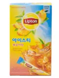 Оригинальный импортный из Южной Кореи Lipton, персик, лимон, лед, черный чай, растворимый чайный порошок холодного заваривания, летний ледяной напиток