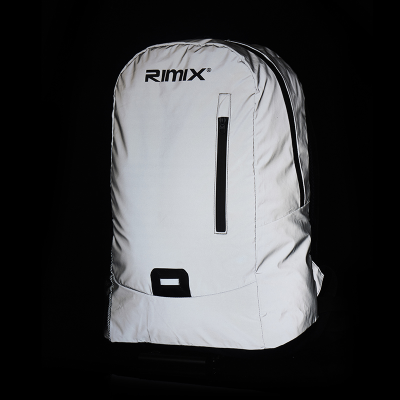 Night Row Full Reflective SHOULDER BAG SOFT SHELL OUTDOOR WATERPROOF AND BREATHABLE DOUBLE SHOULDER COMPUTER MOUNTAINEERING TRAVEL SAFETY WATER BAG