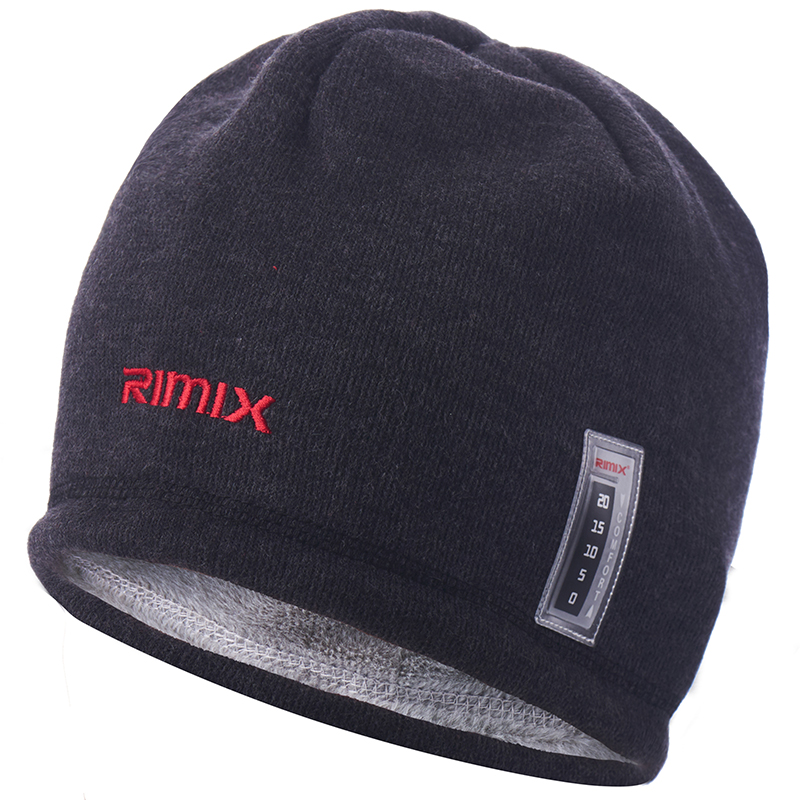 RIMIX Rin Wind Series Cold Hat Rabbit Plush Knit Outdoor Sports Hat Cold Riding Warm Hat