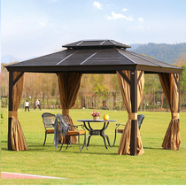 Outdoor Sun Shelter Canopy Shelter Canopy Tent Outdoor Patio Garden Villa Pavilions Pavilions Outdoor Roman tents