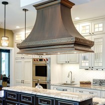 Household kitchen suction range hood decorative hood Hood Hood Hood American retro whole house custom design decorative cover