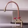 Industrial style art copper pipe fittings Faucet faucet Creative bar dining room barbecue shop Balcony outdoor watering nozzle