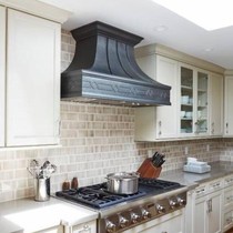 loft Industrial Wind custom American retro suction range hood decorative hood Hood Hood kitchen design Cabinet