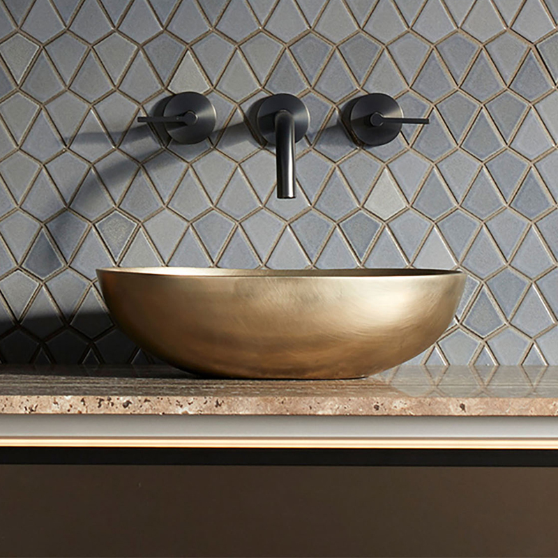 Bathroom Countertop Basin High-End Hotel Bathroom Wash Basin Basin Pure Copper Retro Art Wash Basin