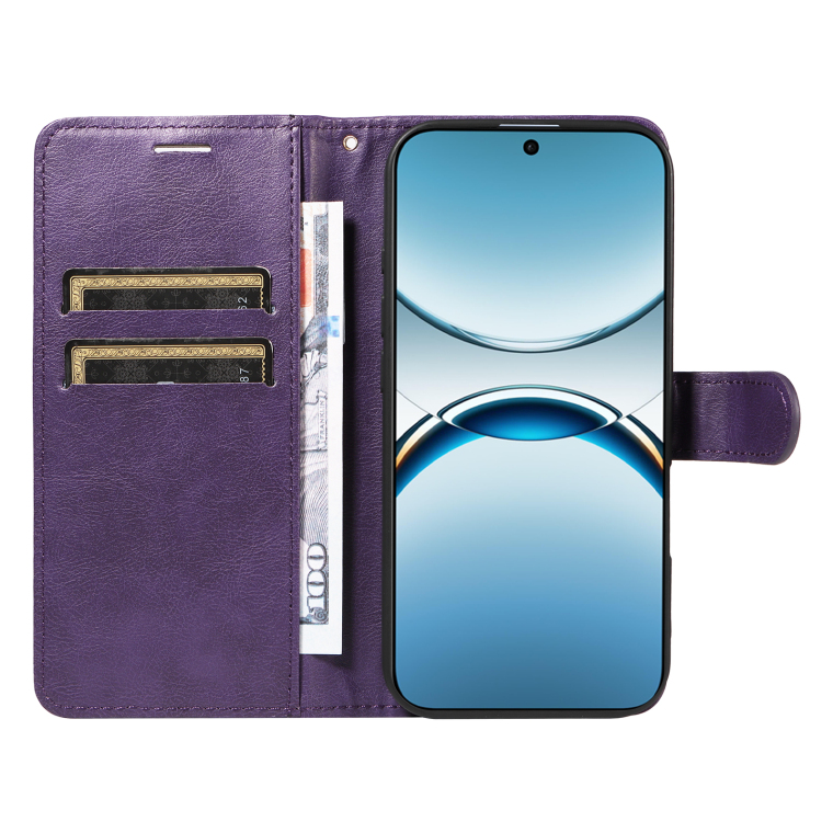 Leather Grain Flip Samsung Phone Case
