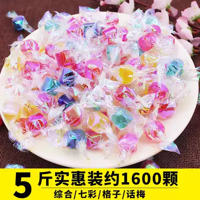 Thousand paper cranes candy Colored fruit flavored small candy 5 kg Office hotel hard candy Hard candy Korean Shangyan the same sugar