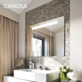 Каноша раковина мозаика фоновая настенная стена кофейные трибар