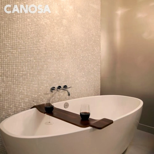 Оболочка мозаика арочная телевизионная фоновая настенная плитка из трехмерного эффекта наклейки на стены туалета на стены