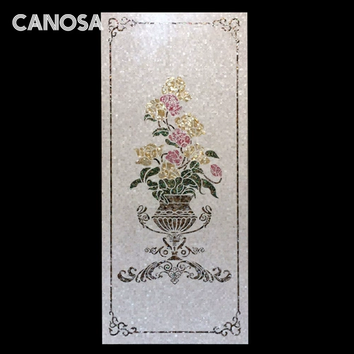 Каноса натуральная раковина мозаика патаупа европейская сельская фоновая фоновая фона стены загадка головоломка