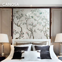 Nosasa Natural Birds проглатывайте финальную вентиляционную стену воду, как картина