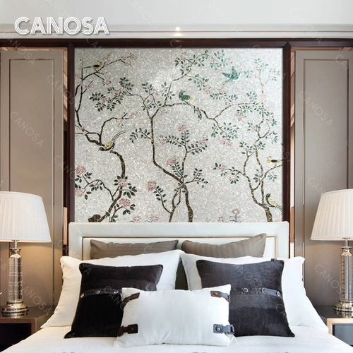 Nosasa Natural Birds проглатывайте финальную вентиляционную стену воду, как картина