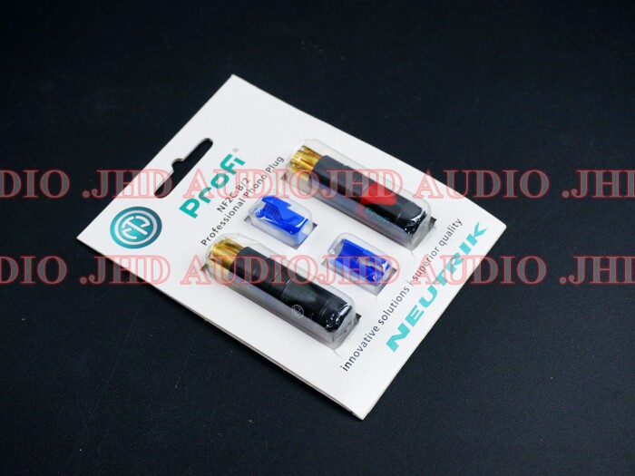 Swiss NEUTRIK Newchuk Pro fi fever RCA plug gilded lotus head