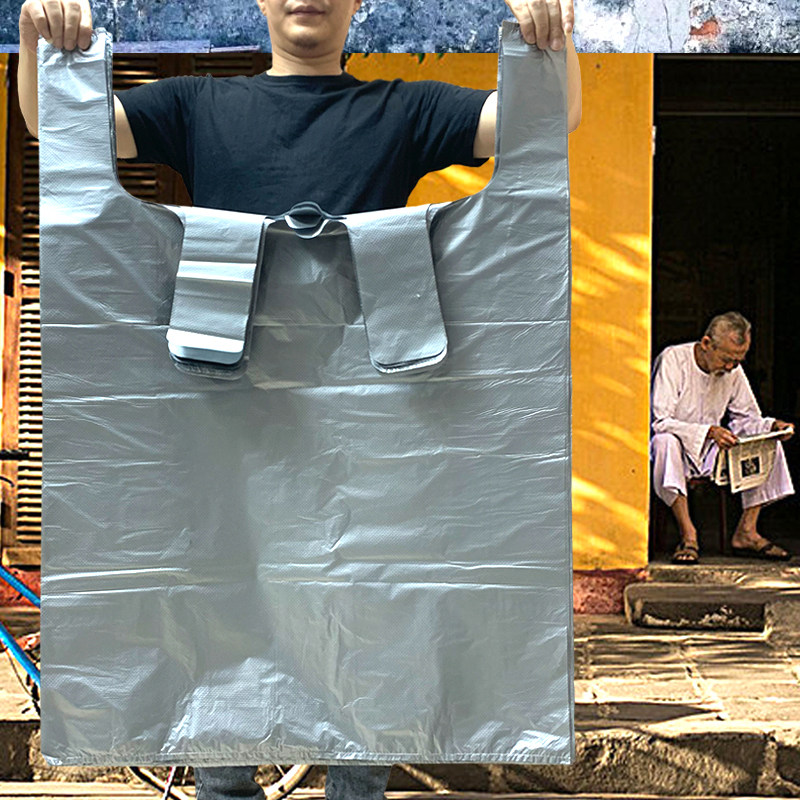 大号手提搬家被褥打包袋结实耐用一次性收纳胶袋大容量塑料袋批发